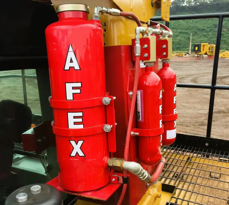 Imagem ilustrativa de Sistema de supressão de fogo